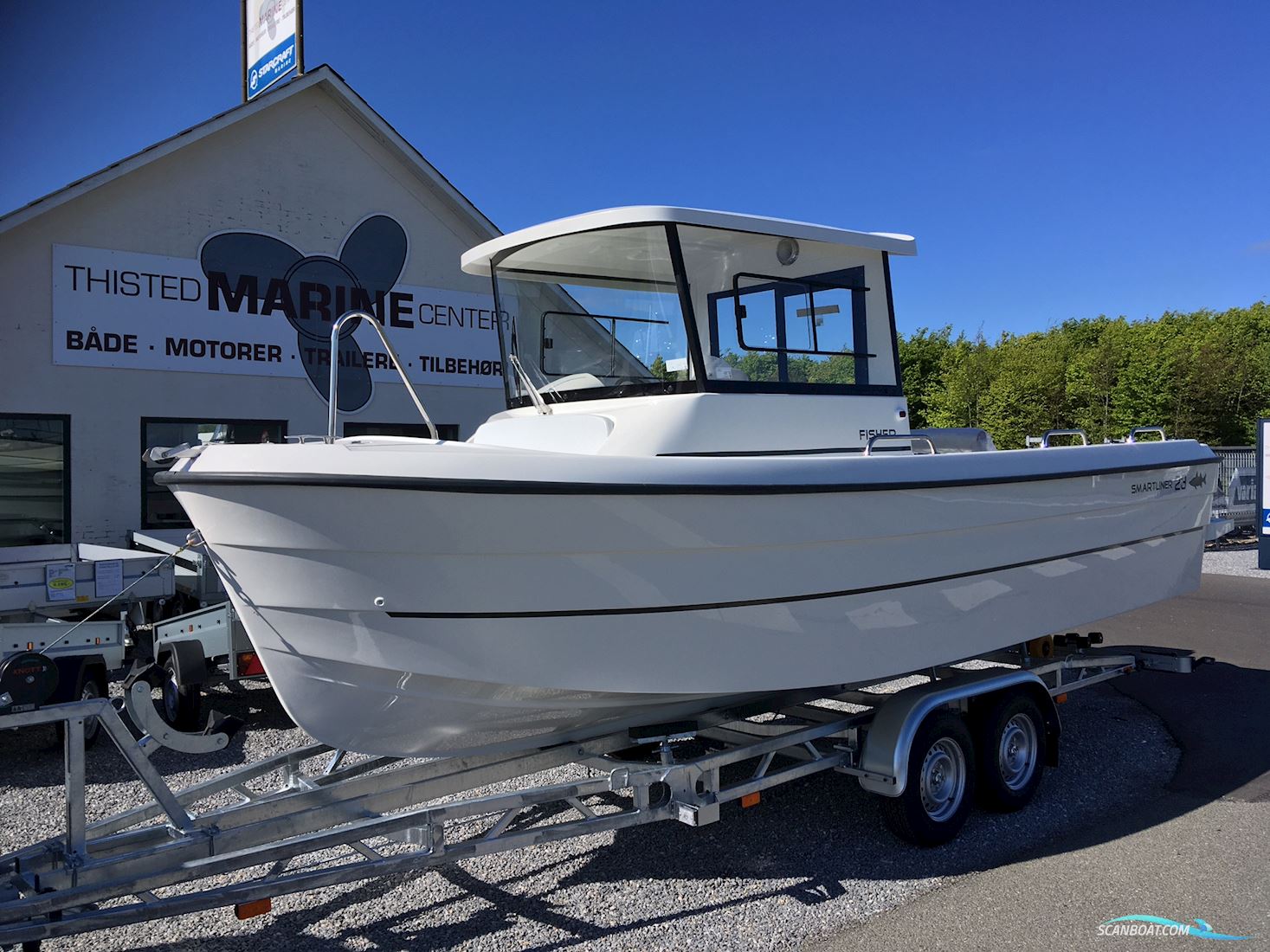 Smartliner 23 Fisher Motorboot 2023, mit Mercury 4 Stroke motor, Dänemark