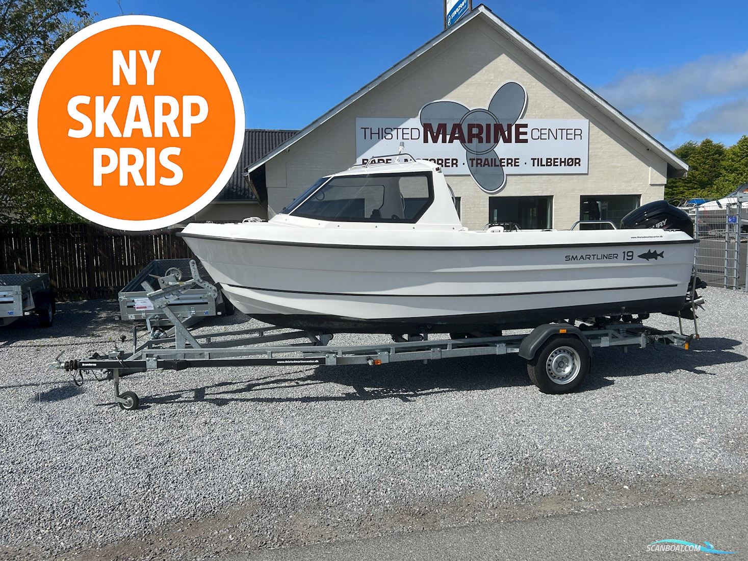 Smartliner Cuddy 19 Motorboot 2024, mit Mercury 4 Stroke motor, Dänemark