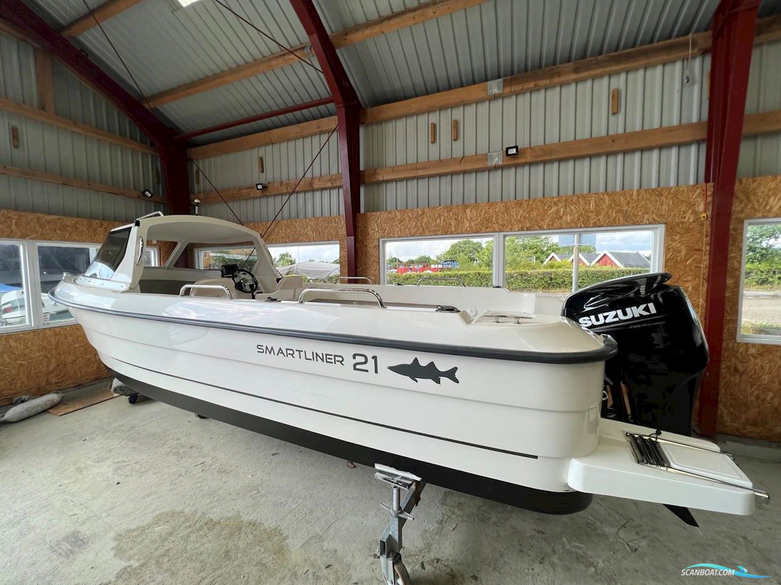 Smartliner Cuddy 21 M/80 HK Motorboot 2021, mit 80 motor, Dänemark