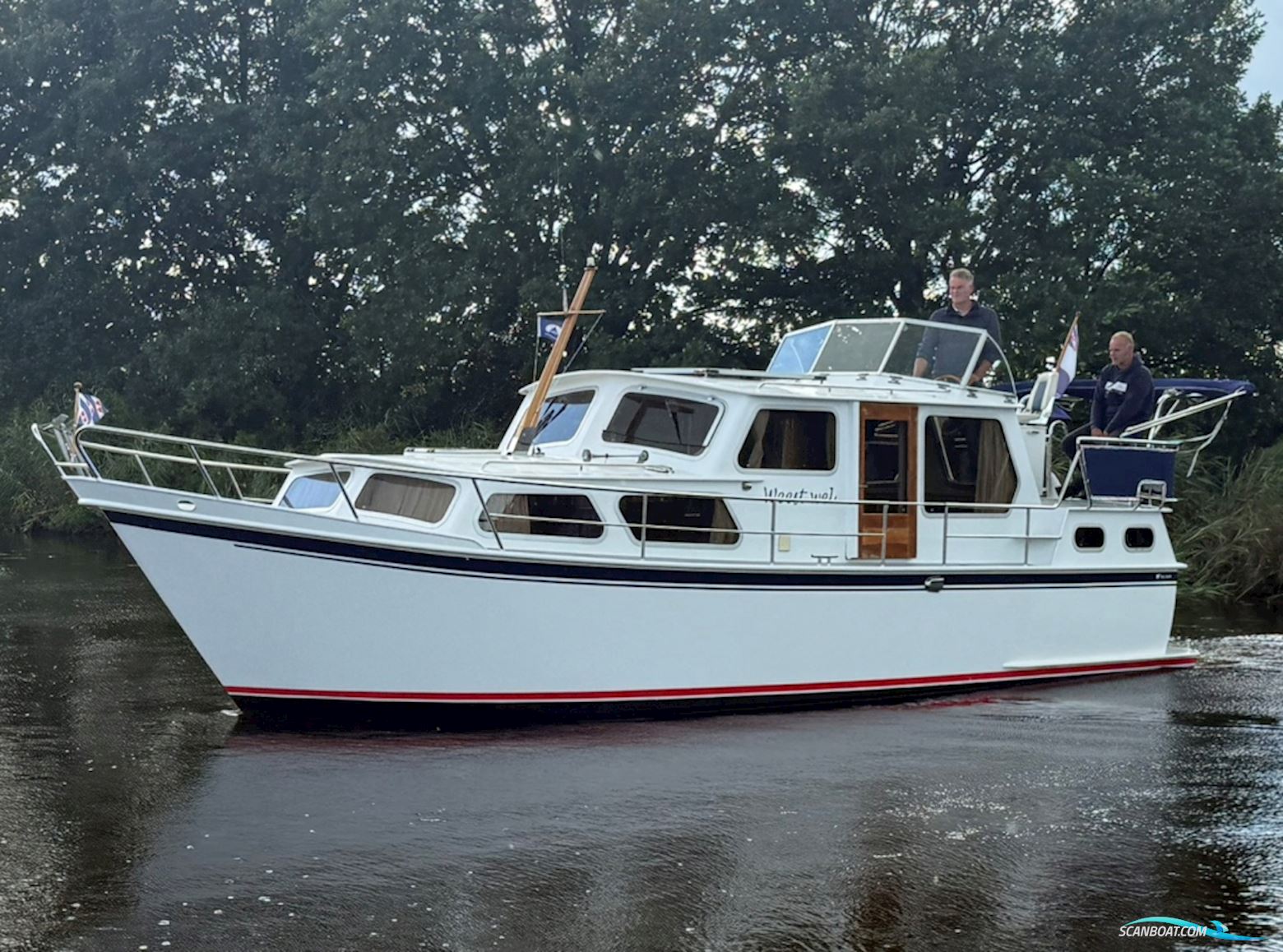 Smelne 1020 Motorboot 1980, mit Peugeot  motor, Niederlande