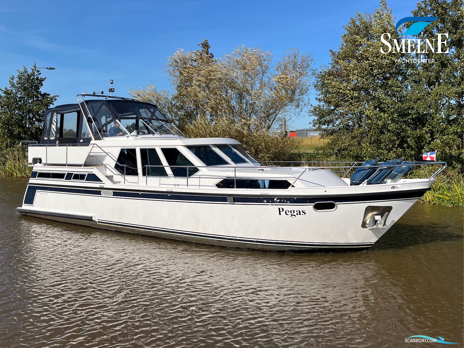 Smelne Kruiser 1240S Motorboot 1995, mit Volvo Penta, TMD41D motor, Niederlande