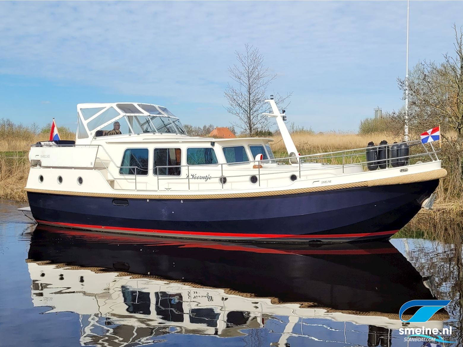 Smelne Vlet 1200 Motorboot 1998, mit Volvo Penta motor, Niederlande