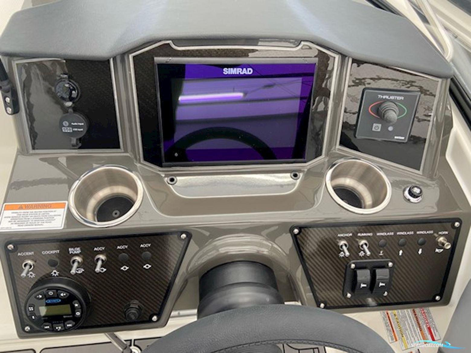 ...Solgt...Bayliner VR6 Cuddy, Mercury 250 HK V8