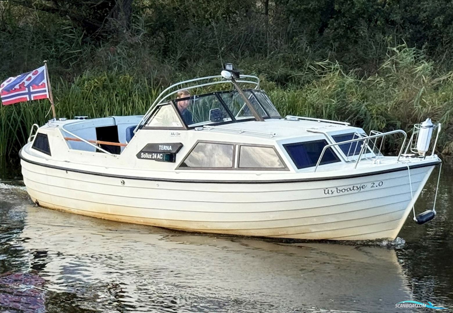 Sollux 24 AC Motorboot 1982, mit Yanmar motor, Niederlande