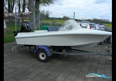Speedbåd m Ny Mercury F20 E hk EFI & Nysynet trailer Motorboot 2024, mit Mercury F20 E EFI motor, Dänemark