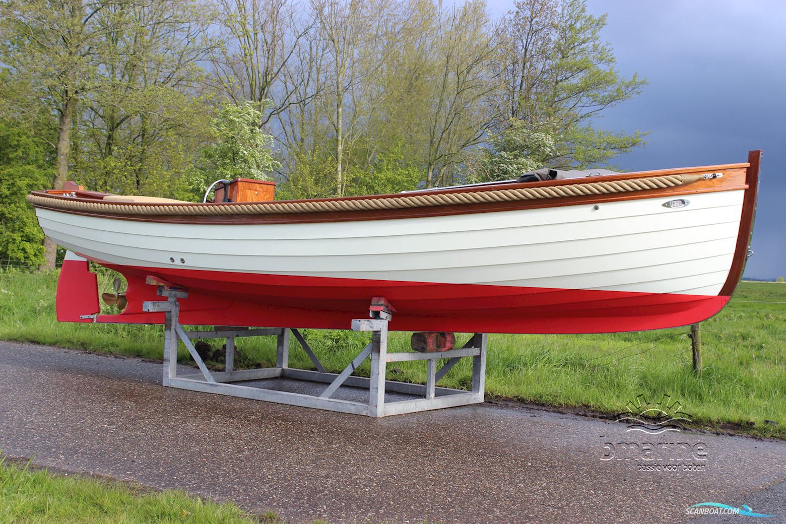 Spiegel Sloep 6.75 Motorboot 2022, mit Nanni motor, Niederlande