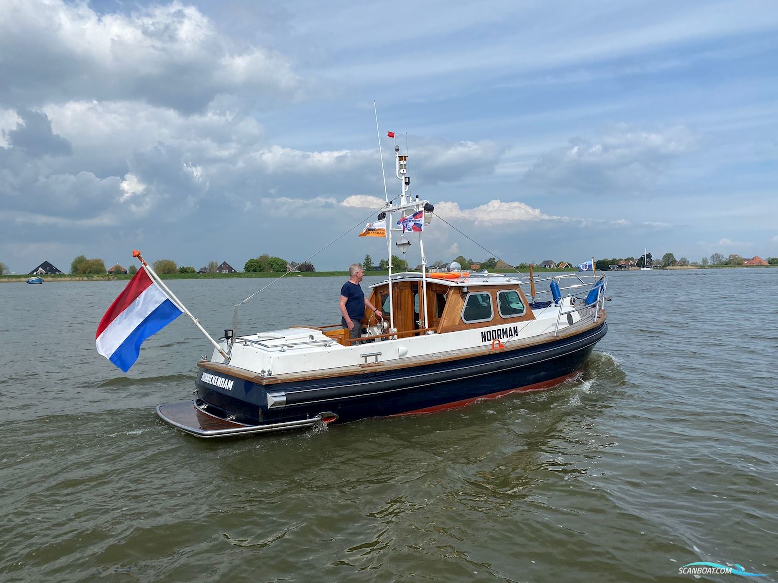 Spurt / ONJ 25 Motorboot 1970, mit Yanmar motor, Niederlande
