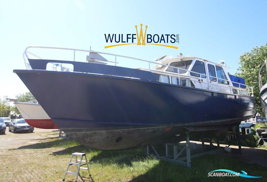 Staalbåd Aalborg Værft Motorboot 1972, mit Volvo Penta Tamd 41 motor, Dänemark