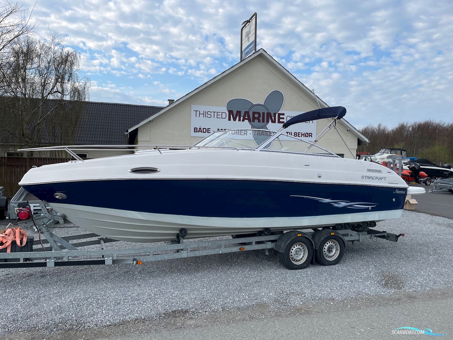 Starcraft 2312 Med Trailer Motorboot 2005, mit Mercruiser motor, Dänemark
