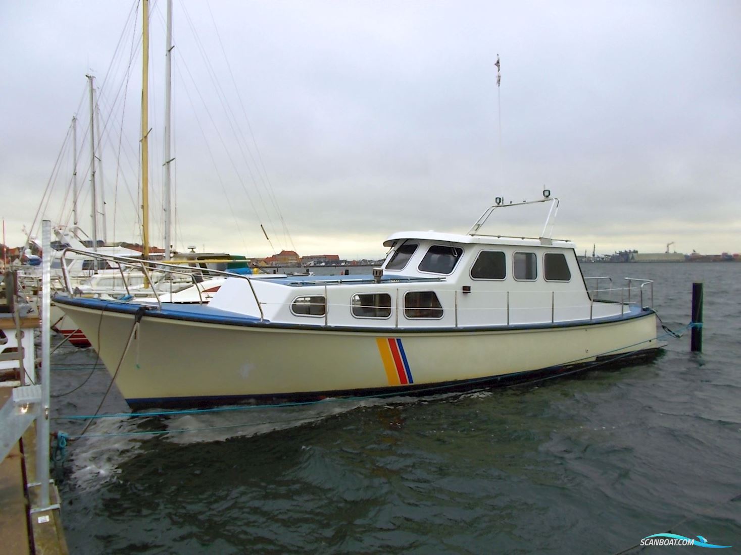 Starlett 34 Motorboot 1980, mit Volvo Penta Tmd 40A motor, Dänemark