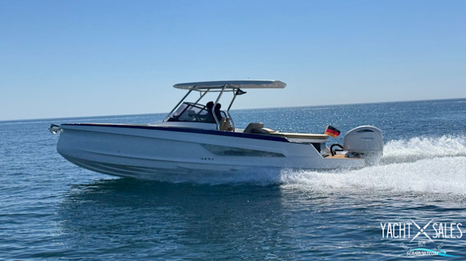 Sterk 31 RC Supersport - Ausstellungs-Neuboot, Sofort Verfügbar Motorboot 2025, mit  2x Yamaha F/LF350 Xsb Weiss motor, Deutschland
