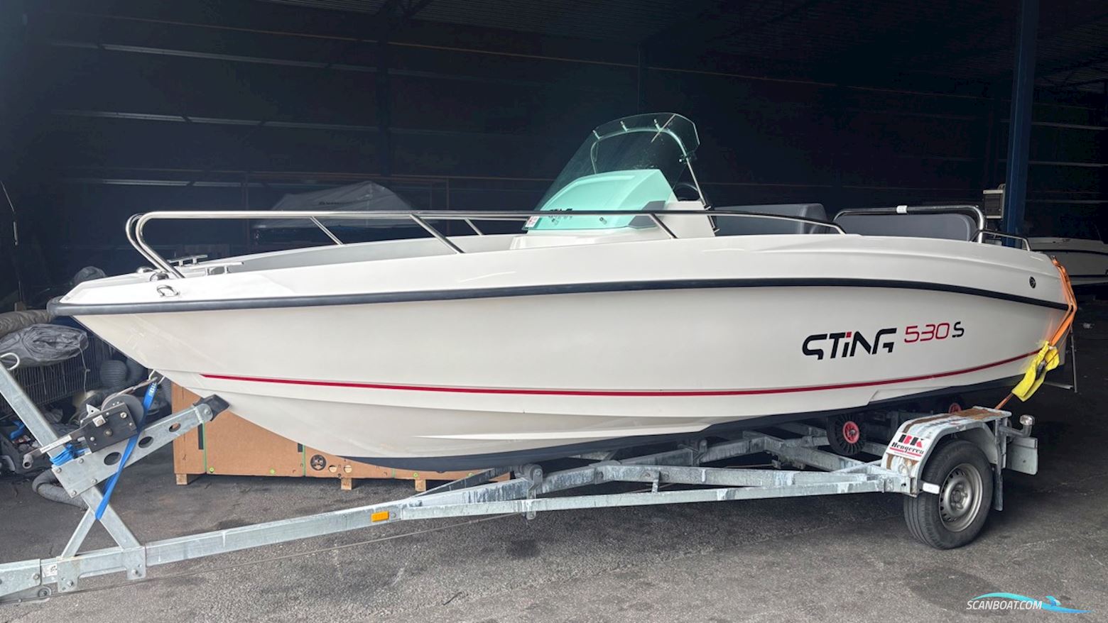 Sting 530 S Motorboot 2018, mit Evinrude motor, Sweden