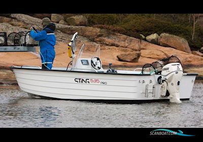 Sting 535 PRO - 50 HK Yamaha Motorboot 2025, mit Yamaha F50HETL motor, Dänemark