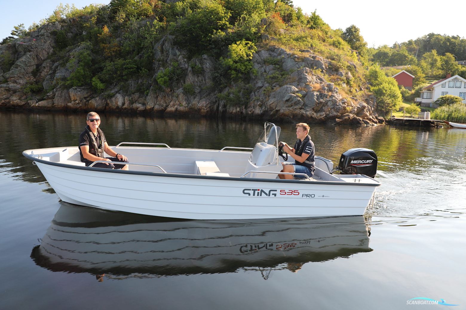 Sting 535 Pro Motorboot 2022, mit Mercury F50 hk(-24) motor, Sweden
