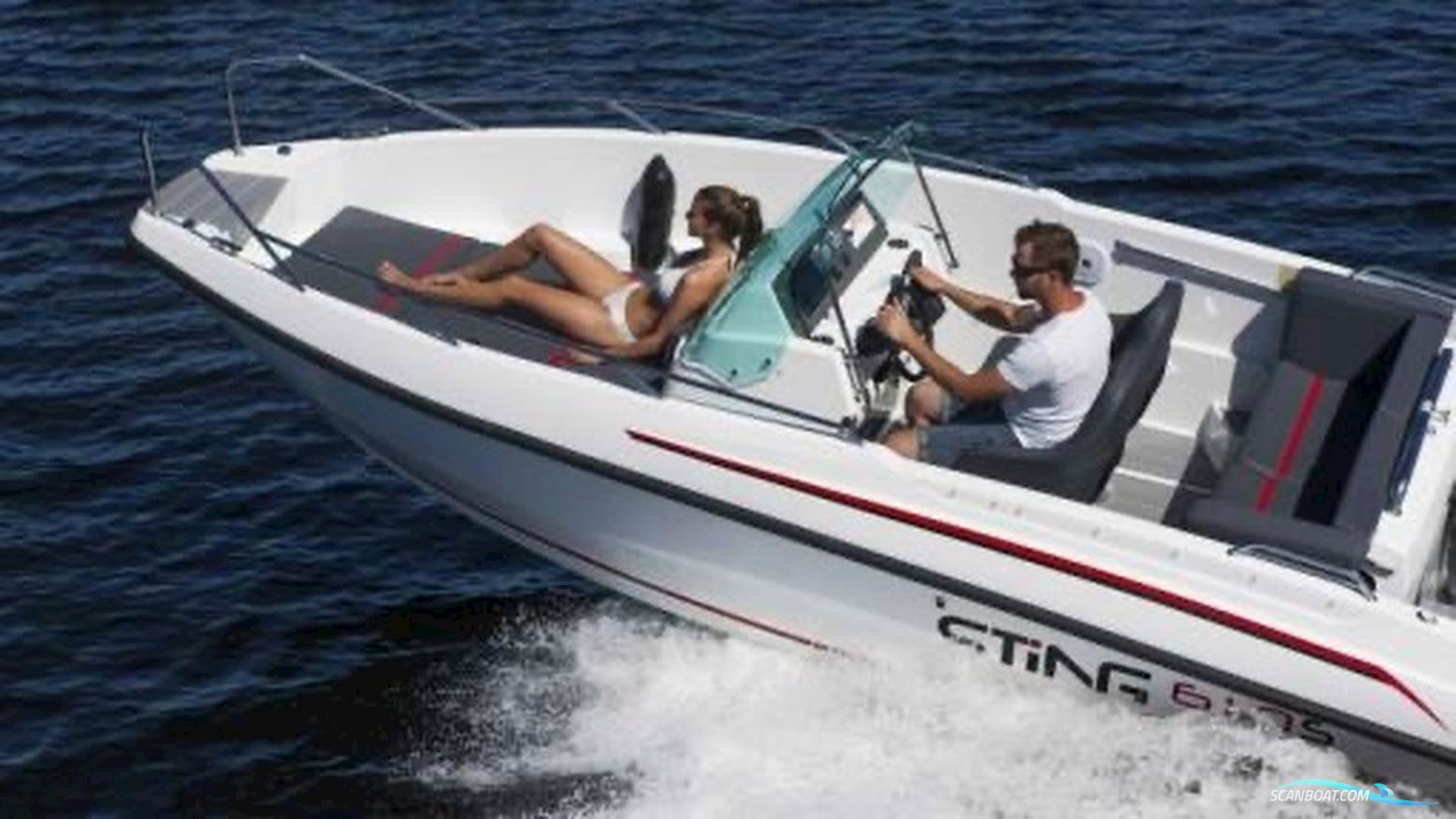 Sting 610 S Motorboot 2019, mit Evinrude E-Tec motor, Sweden