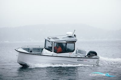 Sting Pro 725 Cabin XL Motorboot 2024, mit Mercury F100 hk motor, Sweden