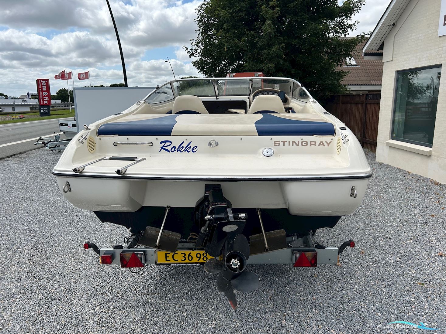 Stingray 192 RX Med Næsten ny Trailer