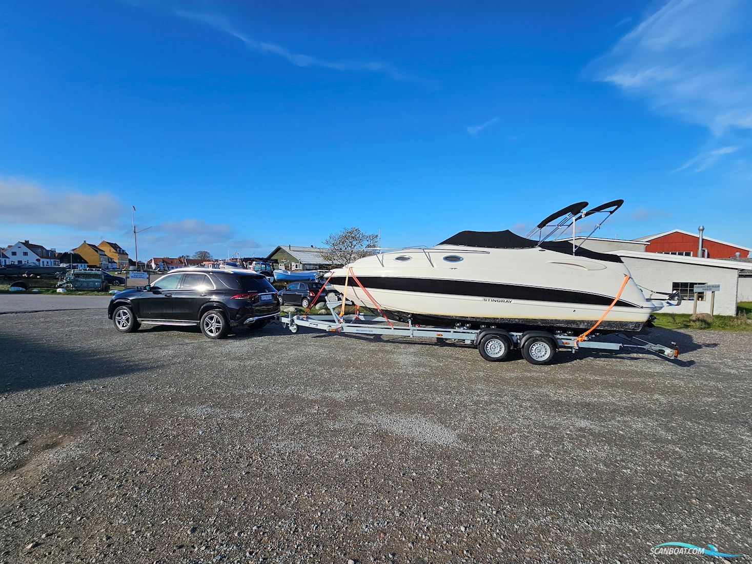 Stingray 250 CS Inkl. Næsten ny Trailer