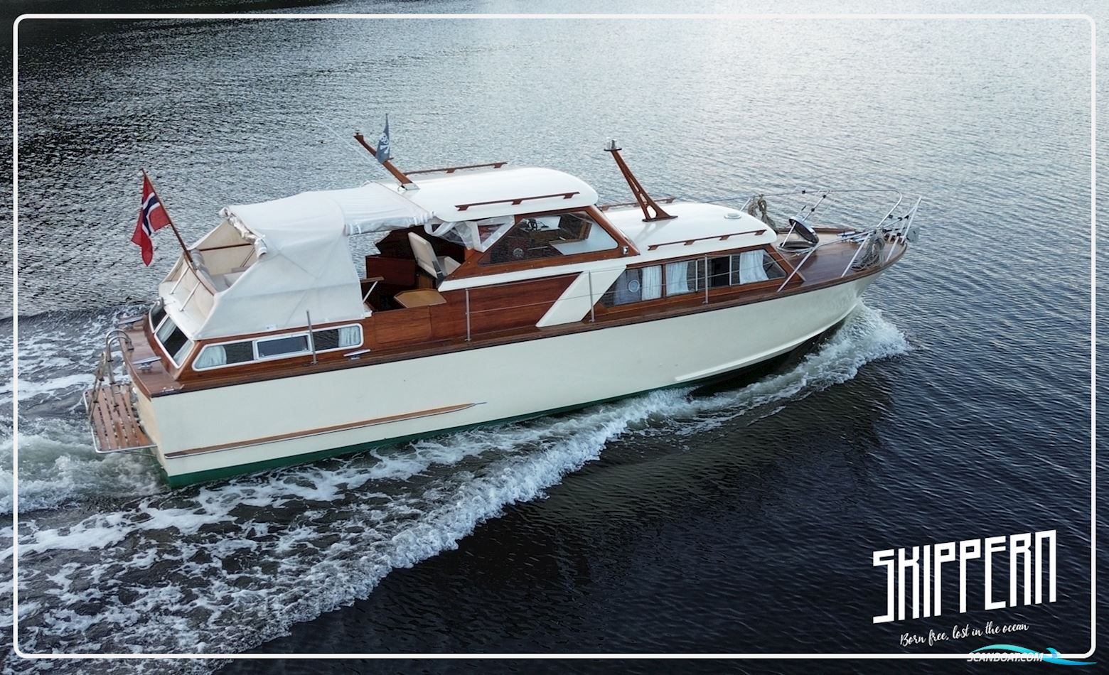 Storebro 34 Royal Cruiser Motorboot 1967, mit Volvo Tamd40B motor, Norwegen