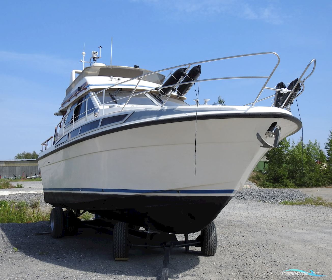 Storebro Royal Cruiser 340 Motorboot 1987, mit 2 x Volvo Penta Tamd 41A motor, Dänemark
