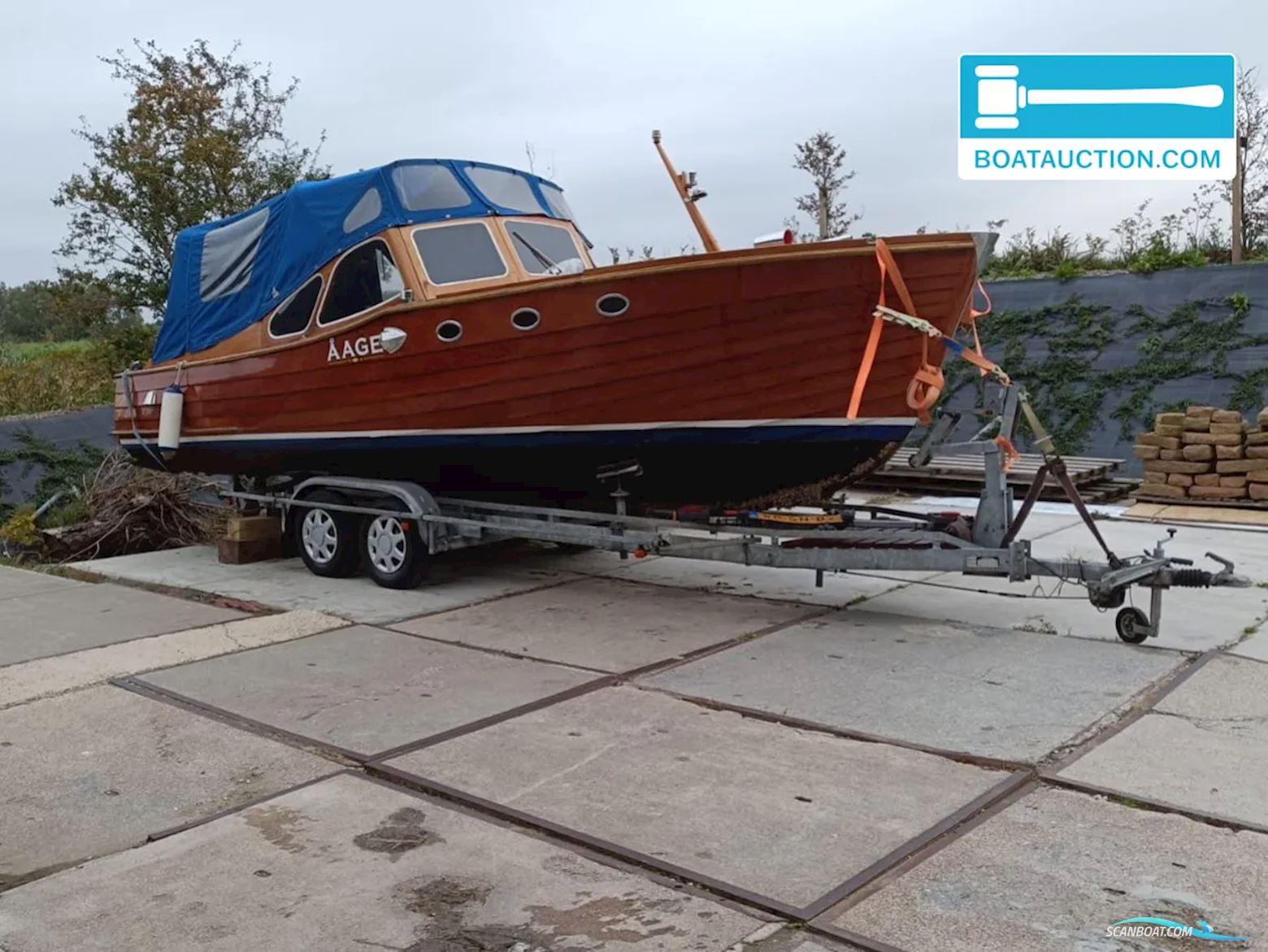 Storebro Solo Ruff 25 Motorboot 1961, mit Nani Diesel motor, Niederlande