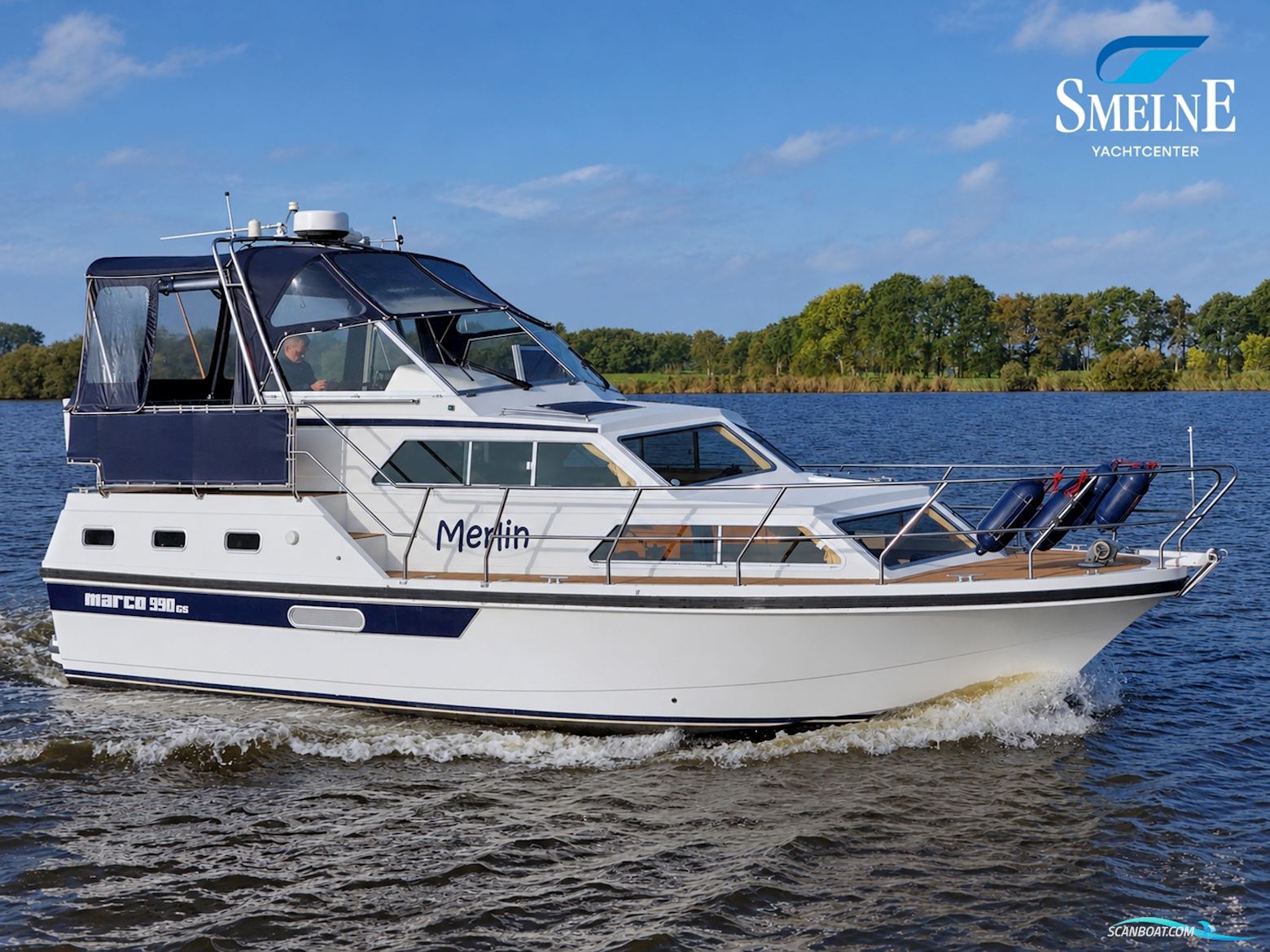 Succes Marco 990 GS Motorboot 2000, mit Yanmar, 4LH-DTE motor, Niederlande