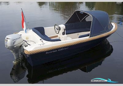 Sunrise 430 Blue Edition Motorboot 2009, mit Honda motor, Niederlande