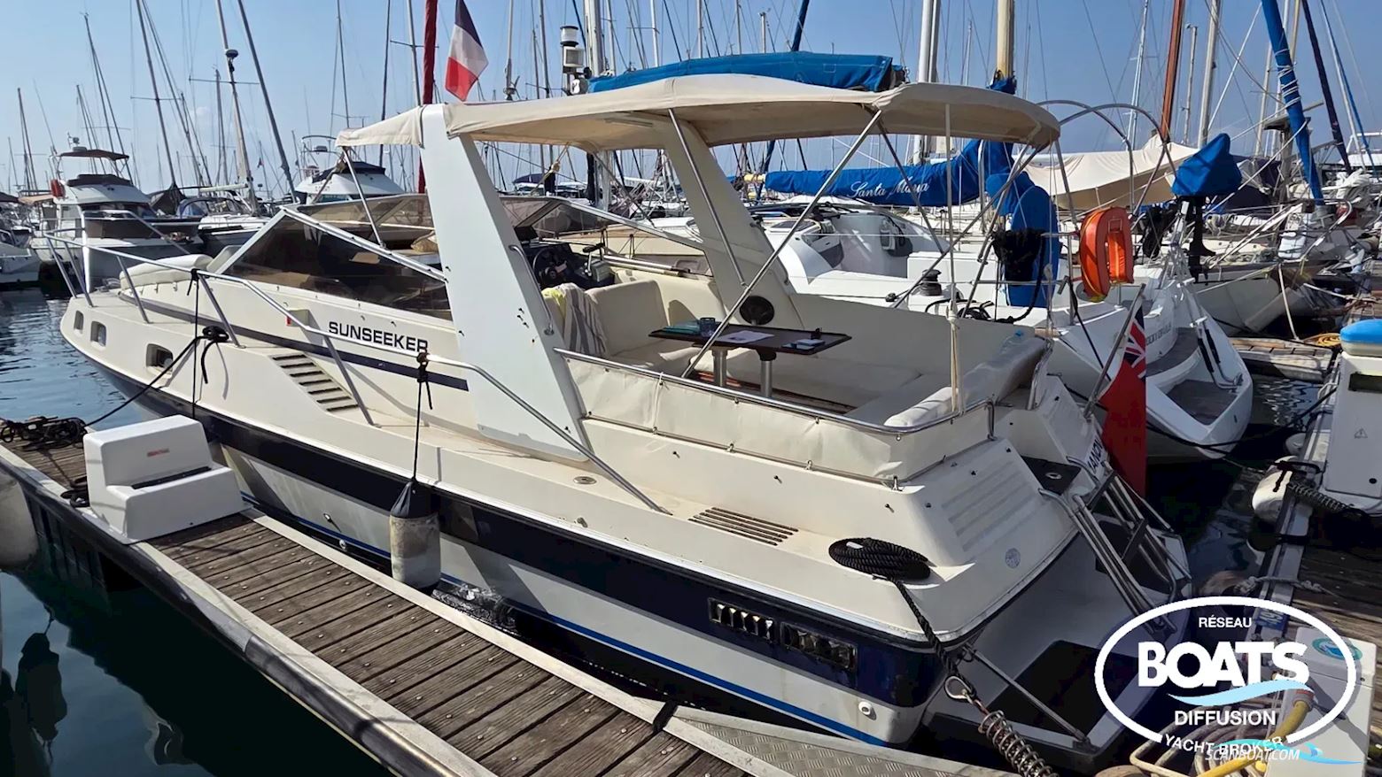 Sunseeker 31 OFFSHORE Motorboot 1984, mit VOLVO motor, Frankreich