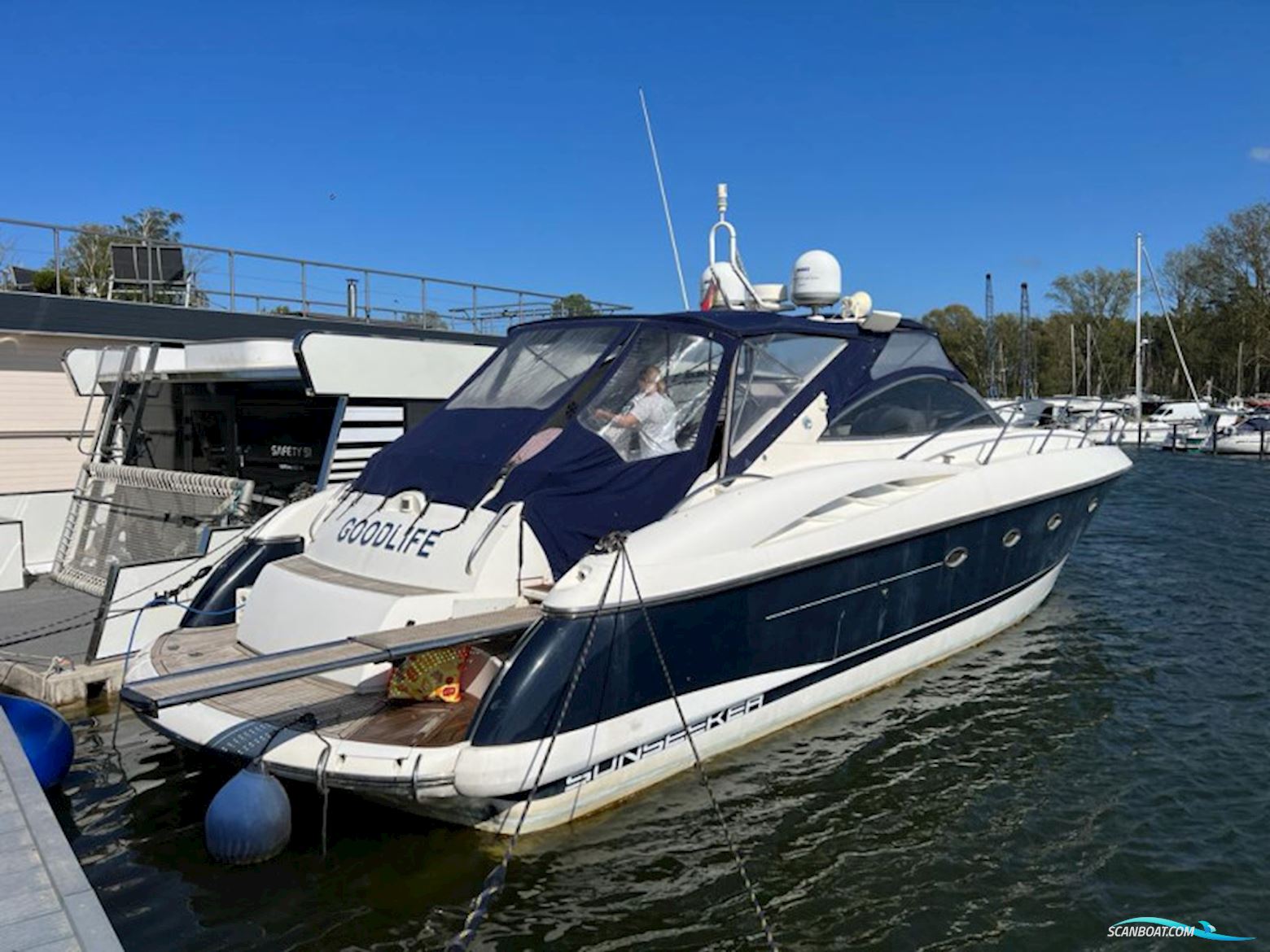 Sunseeker 50 Camargue Motorboot 2002, mit Volvo-Penta D 12-700 motor, Deutschland