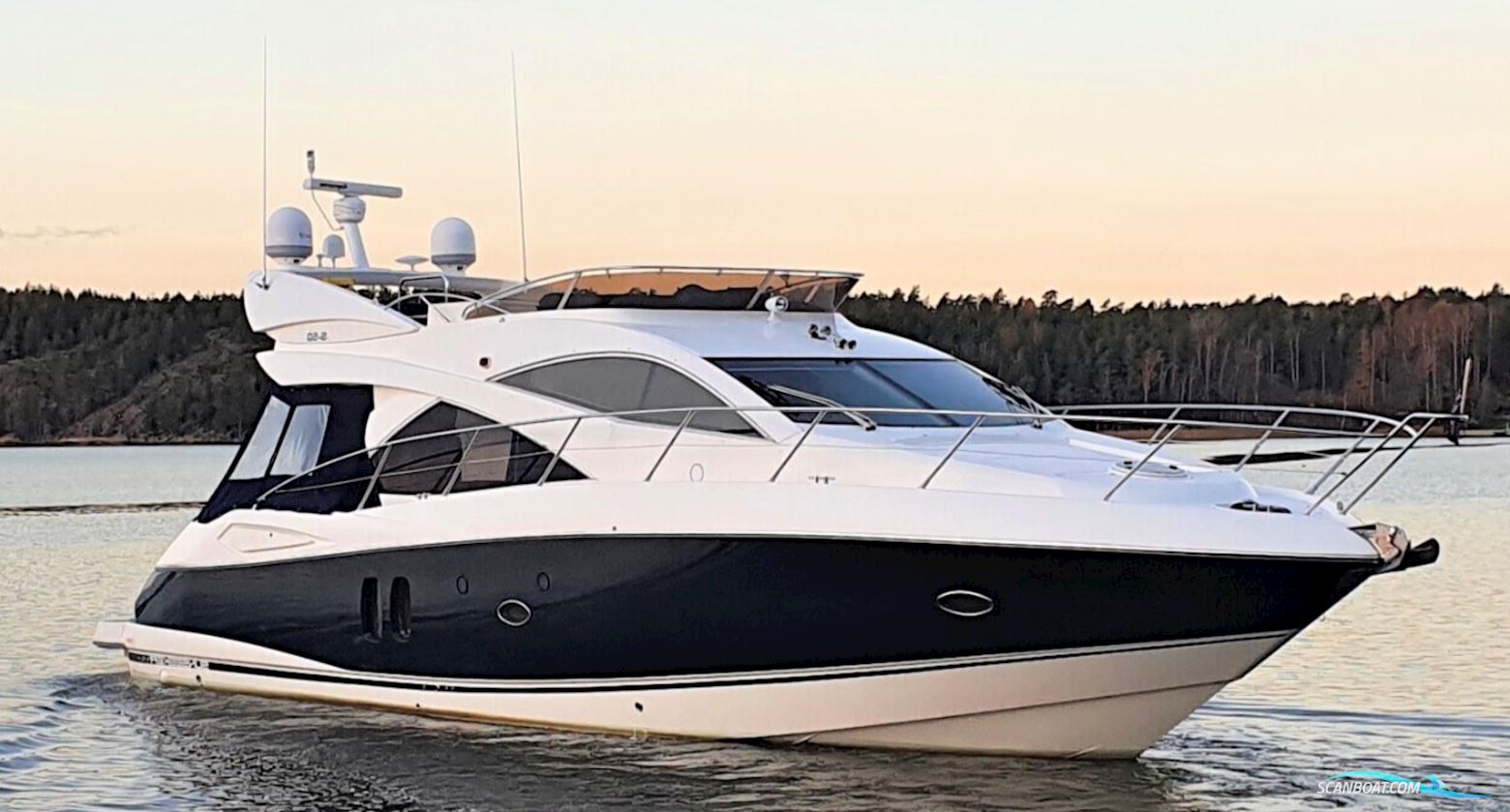 Sunseeker 50 Manhattan. Motorboot 2006, mit Volvo Penta D 12 motor, Dänemark