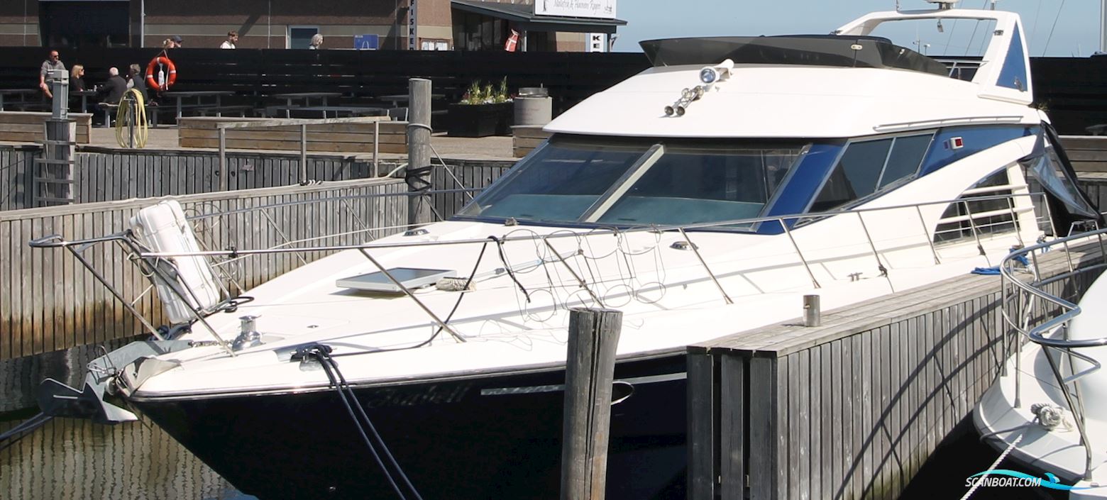 Sunseeker 52 Caribbean Motorboot 1993, mit Detroit 6V92TA motor, Dänemark