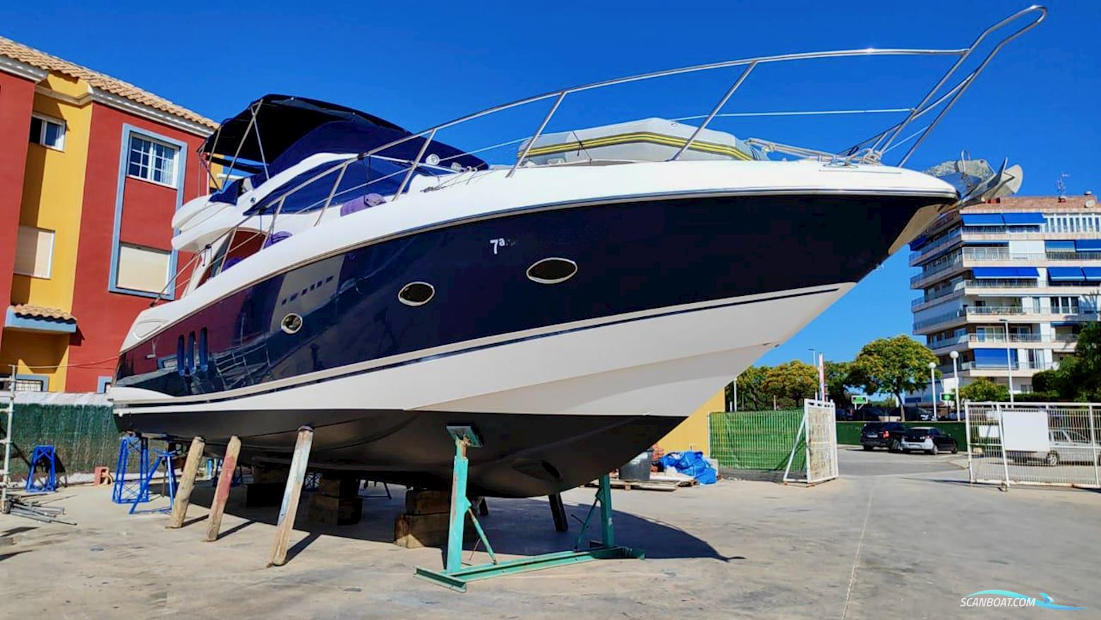 Sunseeker Manhattan 50 Motorboot 2005, mit Volvo D12 16 715PS motor, Spanien