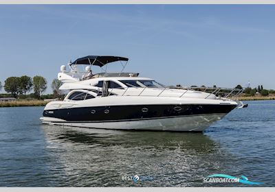 Sunseeker Manhattan 64 Motorboot 2001, mit Man D2 840 LE03 motor, Niederlande