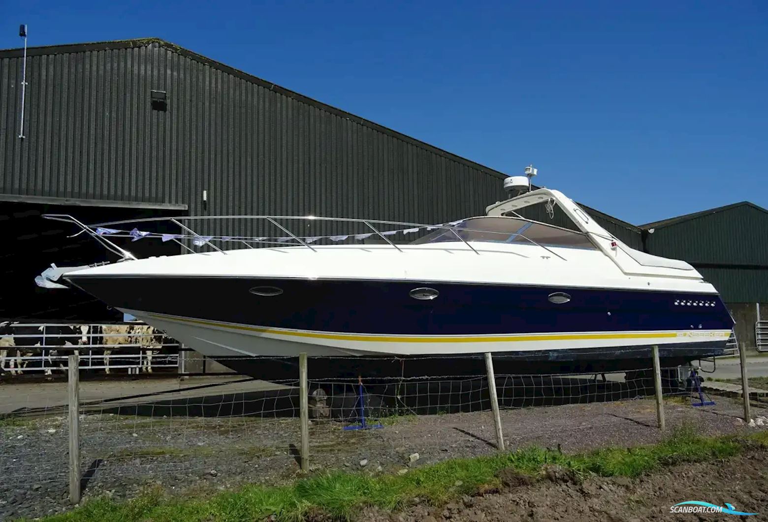 Sunseeker Martinique 38 Motorboot 1992, mit Volvo Penta - Kad 42 DP motor, England