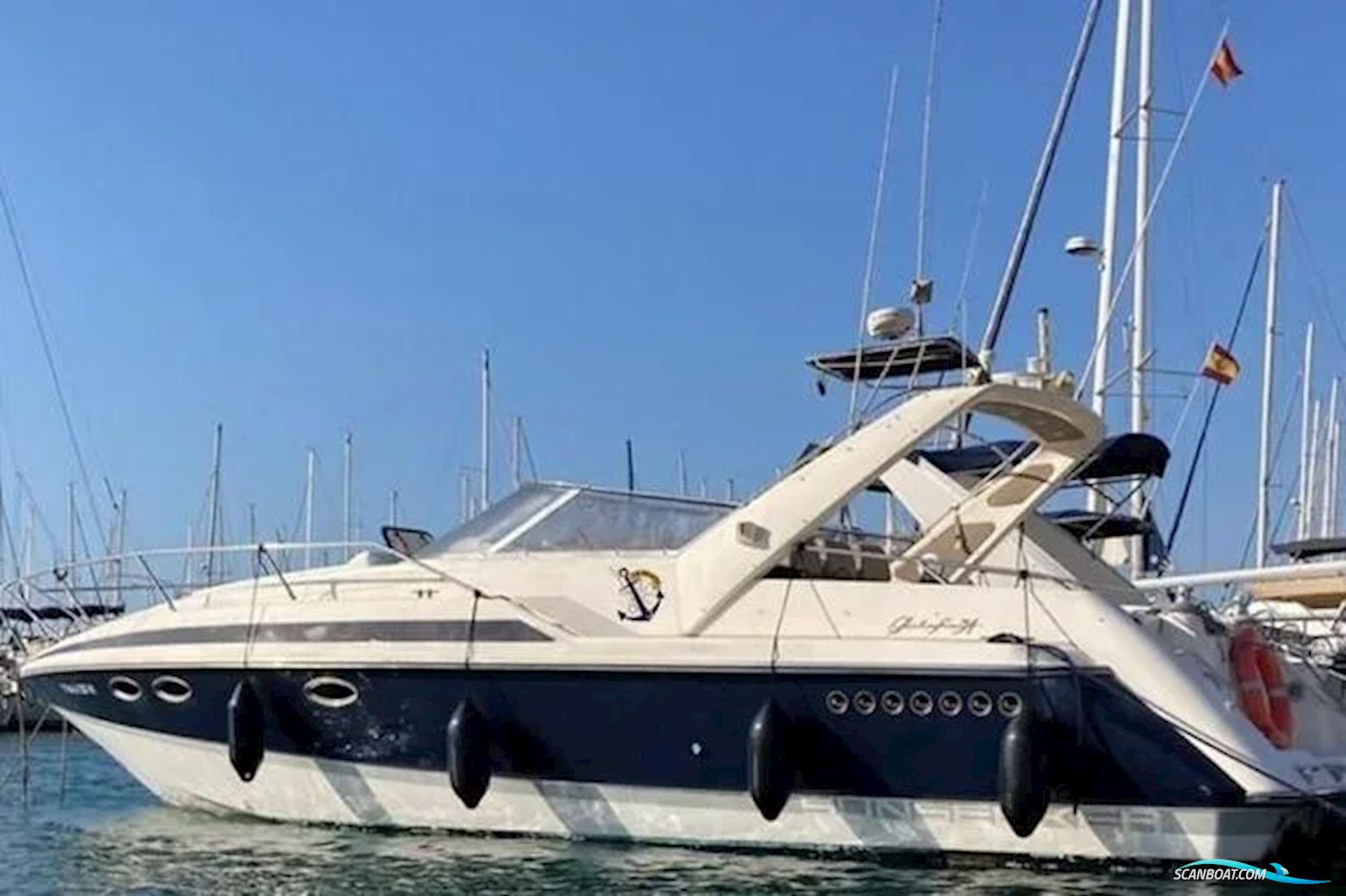Sunseeker Portofino 34 Motorboot 1991, mit Volvo Penta motor, Spanien