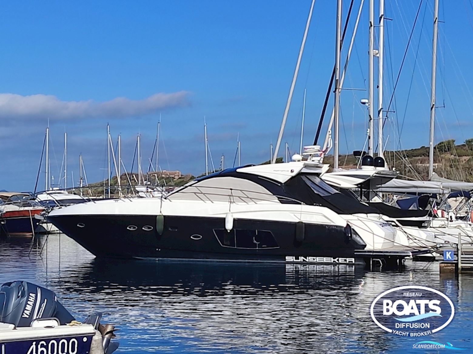 Sunseeker Portofino 48 Motorboot 2012, mit Volvo motor, Frankreich