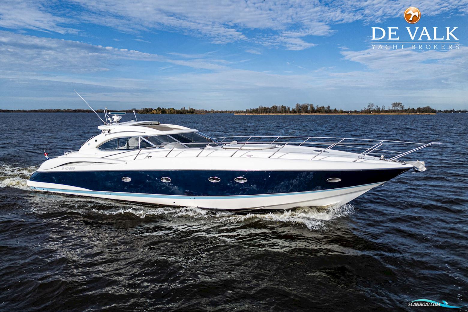 Sunseeker Predator 58 Motorboot 1998, mit MAN motor, Niederlande