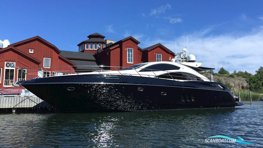 Sunseeker Predator 62 Motorboot 2008, mit MAN 15L V8 CRM motor, Finland