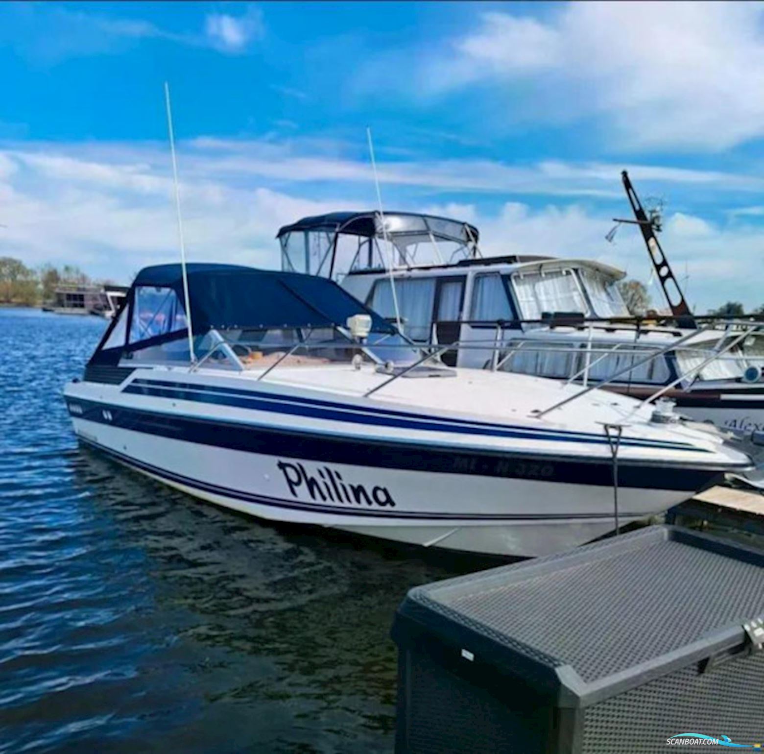 Sunseeker XPS28 Portofino Motorboot 1986, mit Volvo Penta AQAD 40B Turbodiesel motor, Deutschland