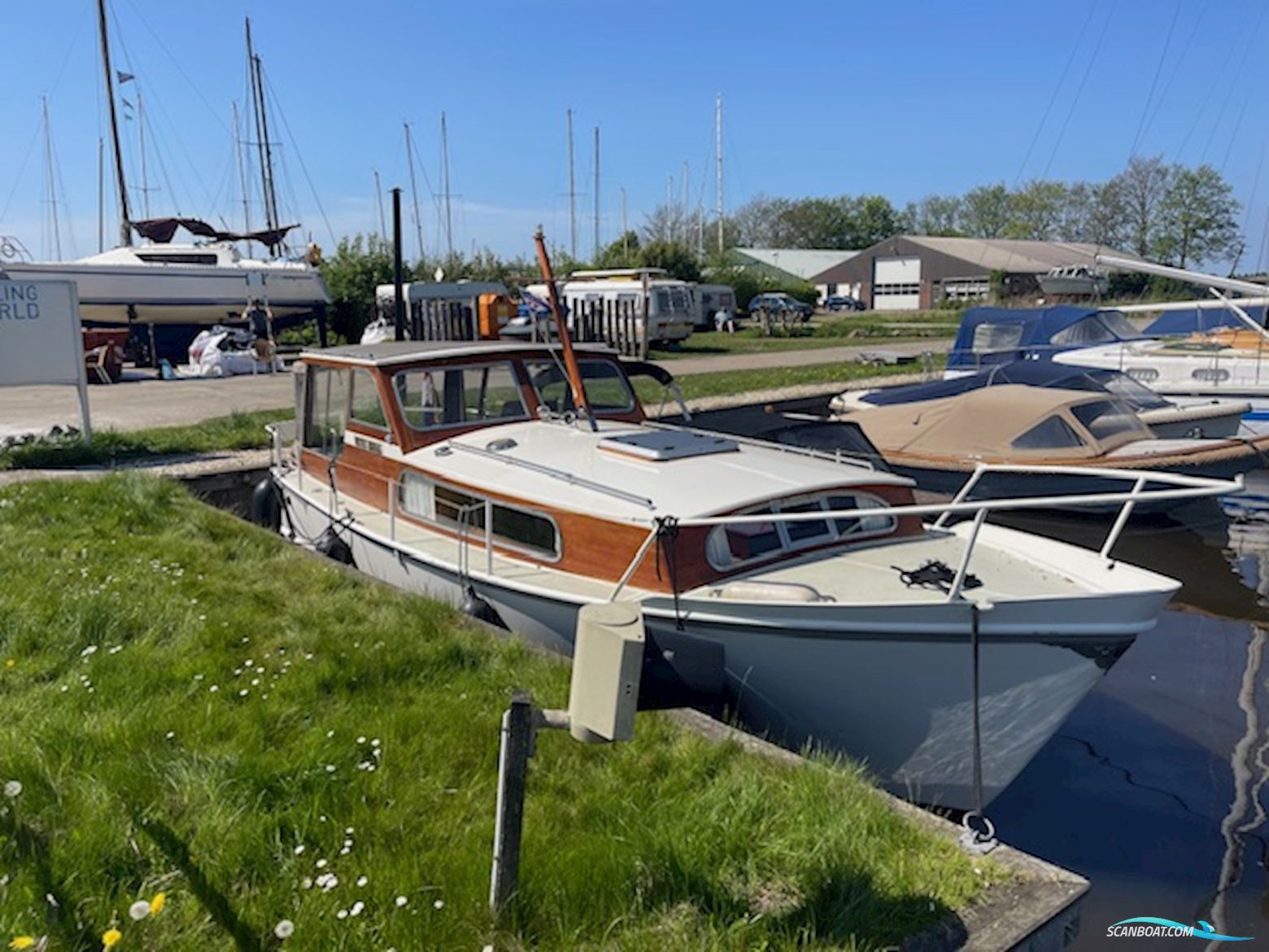 Super Favorite 860 ok Motorboot 1974, mit Mitsubishi motor, Niederlande