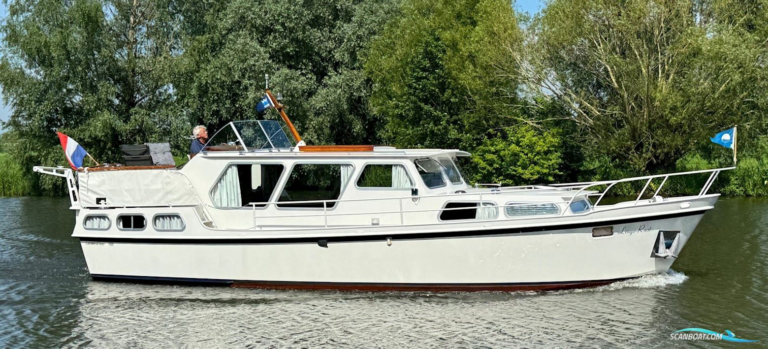Super Lauwersmeer 11.20 AK Cabrio Motorboot 1980, mit Mercedes motor, Niederlande