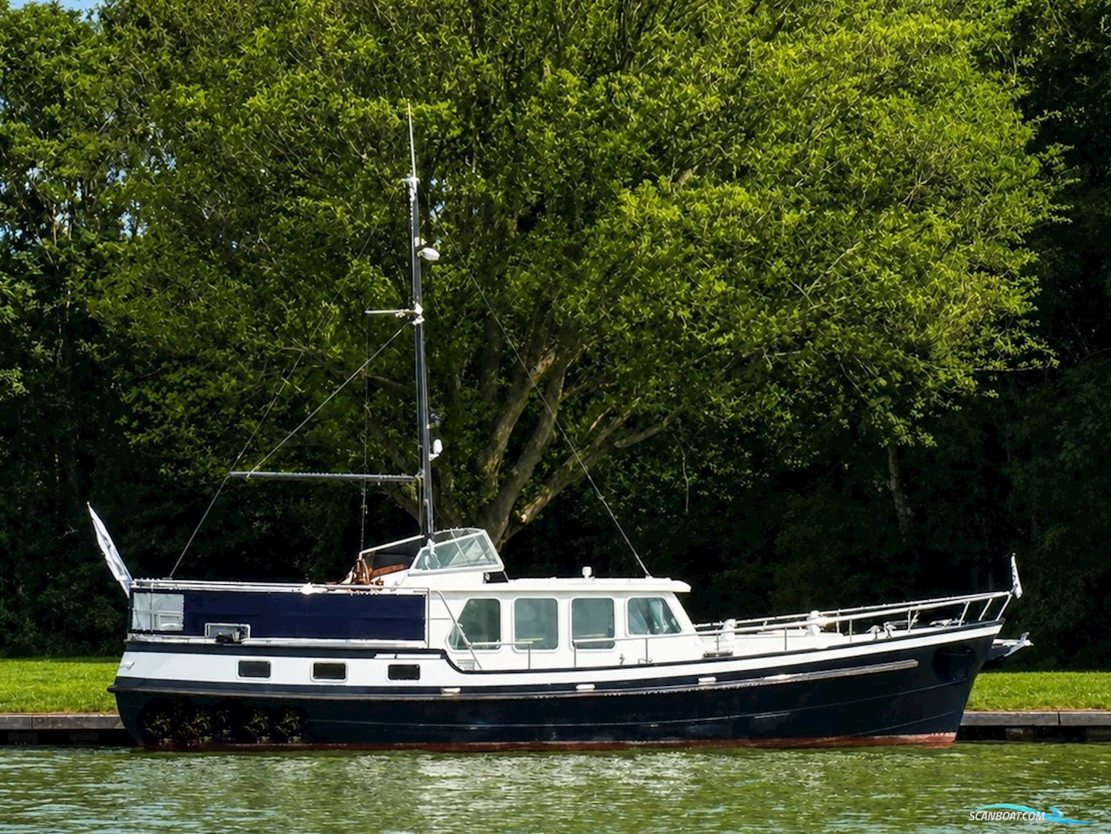 Super Lauwersmeer Kotter 12.80 AK Cabrio Motorboot 1991, mit Iveco motor, Niederlande