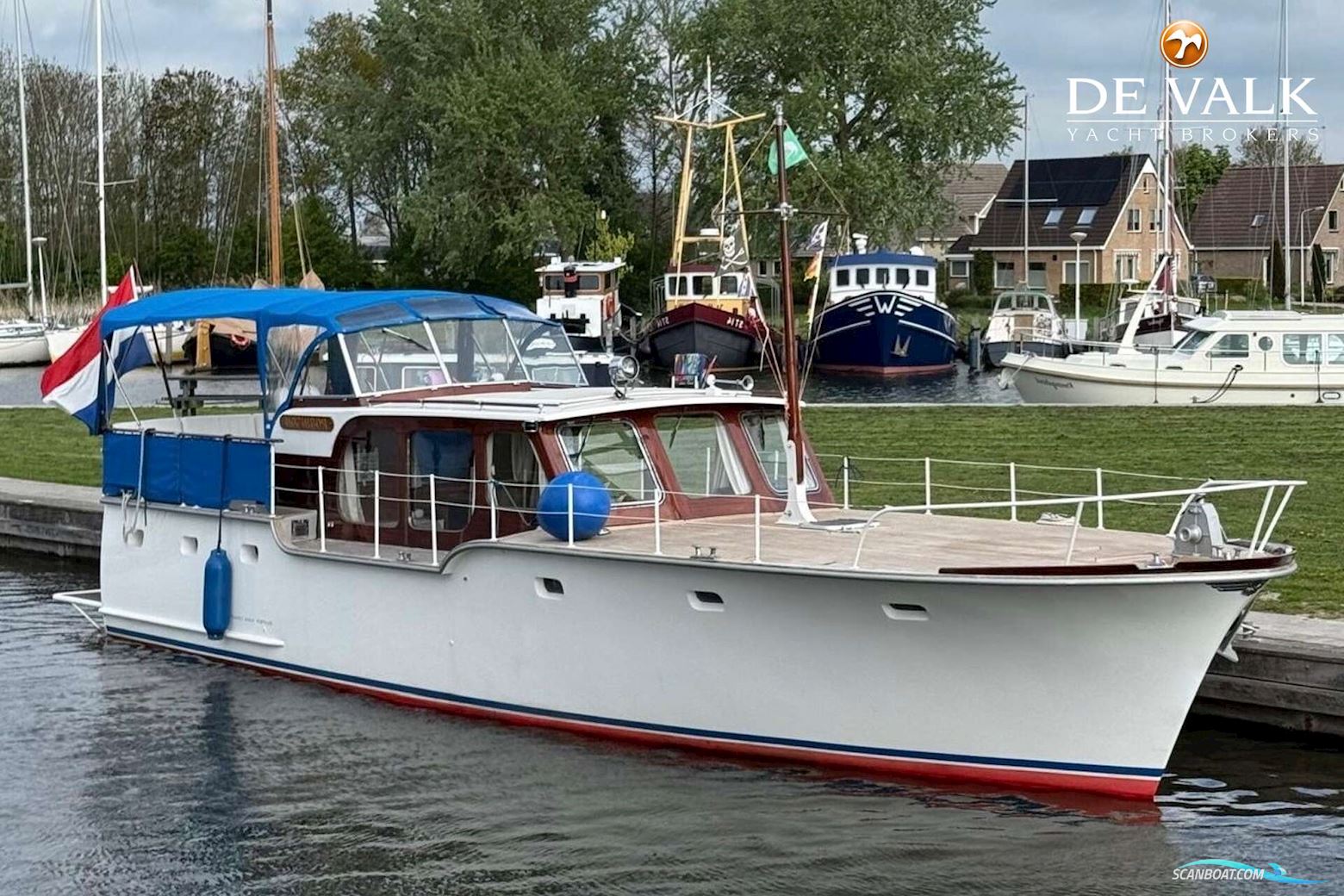 Super Van Craft 14.40 Bakdekker Motorboot 1967, mit Volvo Penta motor, Niederlande