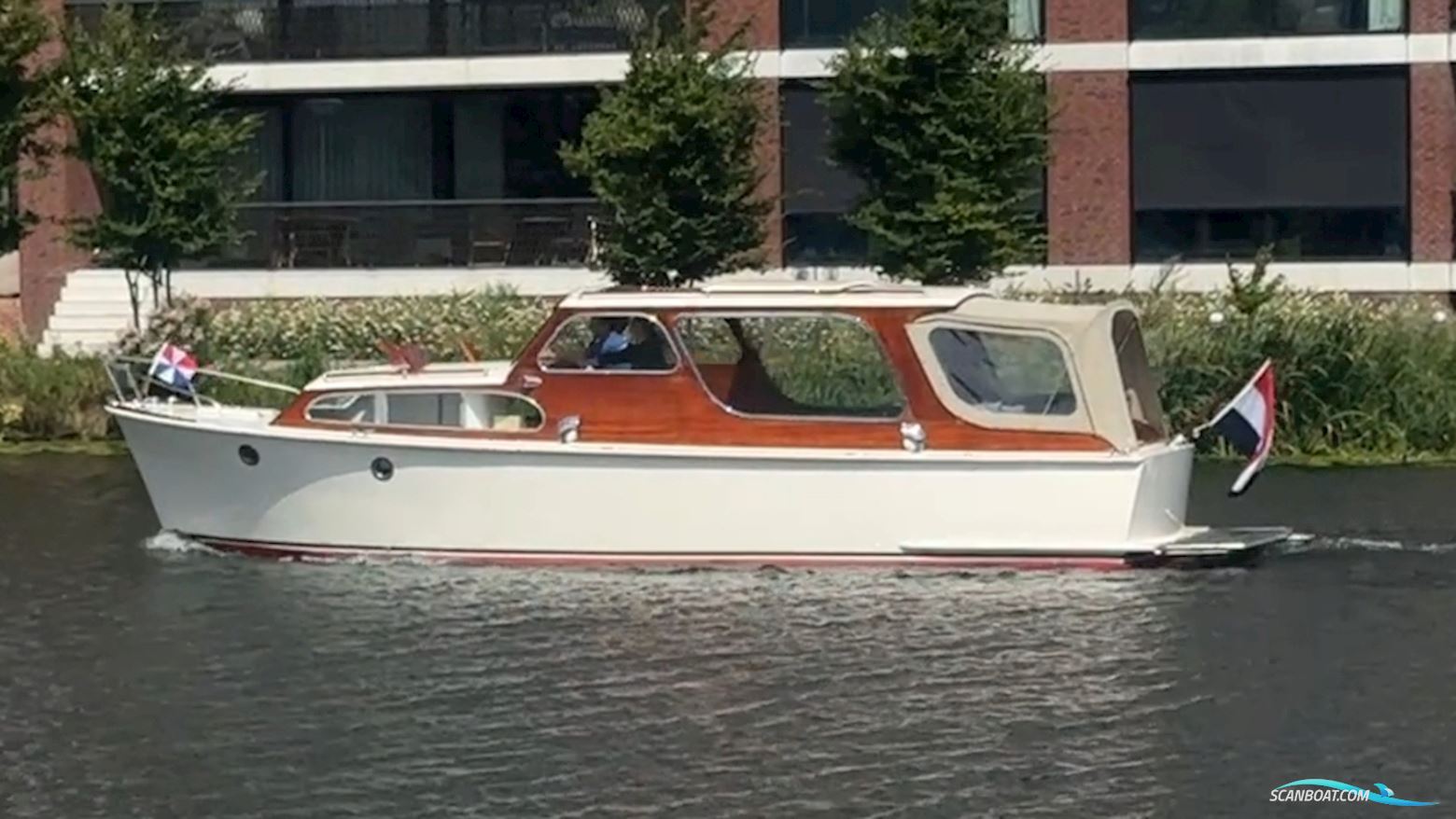 Super Van Craft Klaassen 960 OK Kruiser Motorboot 1953, mit Mercedes motor, Niederlande