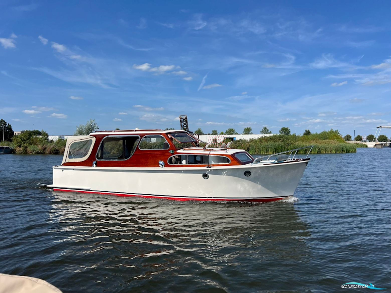 Super Van Craft Mulder 960 OK Motorboot 1958, mit Mercedes motor, Niederlande