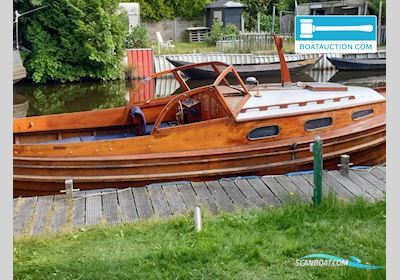 Swedish Yachtbuild Spitsgatter Motorboot 1950, mit Yanmar motor, Niederlande