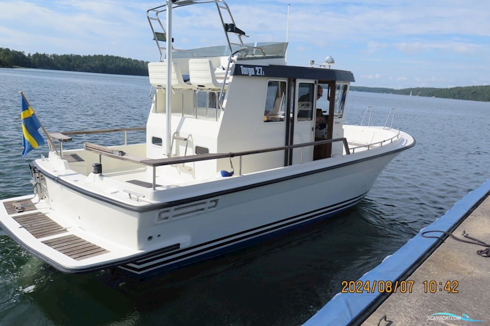 Targa 27.1 Motorboot 2003, mit Volvo Penta Kad 300/DP motor, Sweden