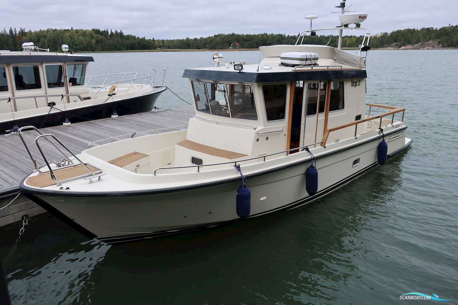 Targa 31 Mk II Motorboot 2008, mit Volvo Penta D6-370 motor, Finland