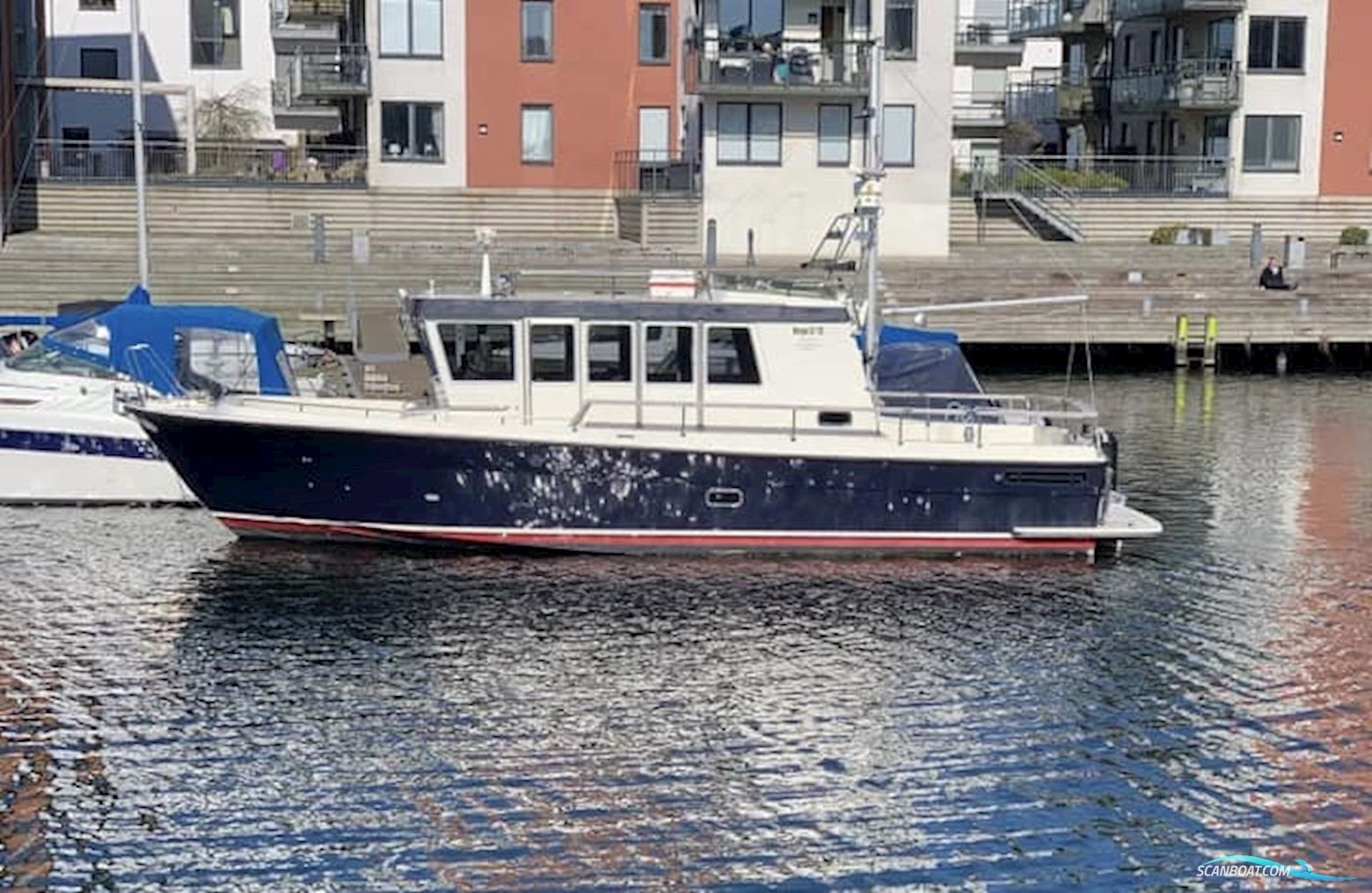 Targa 37 Fly Motorboot 1999, mit Volvo Penta Kad 44 Edc motor, Dänemark