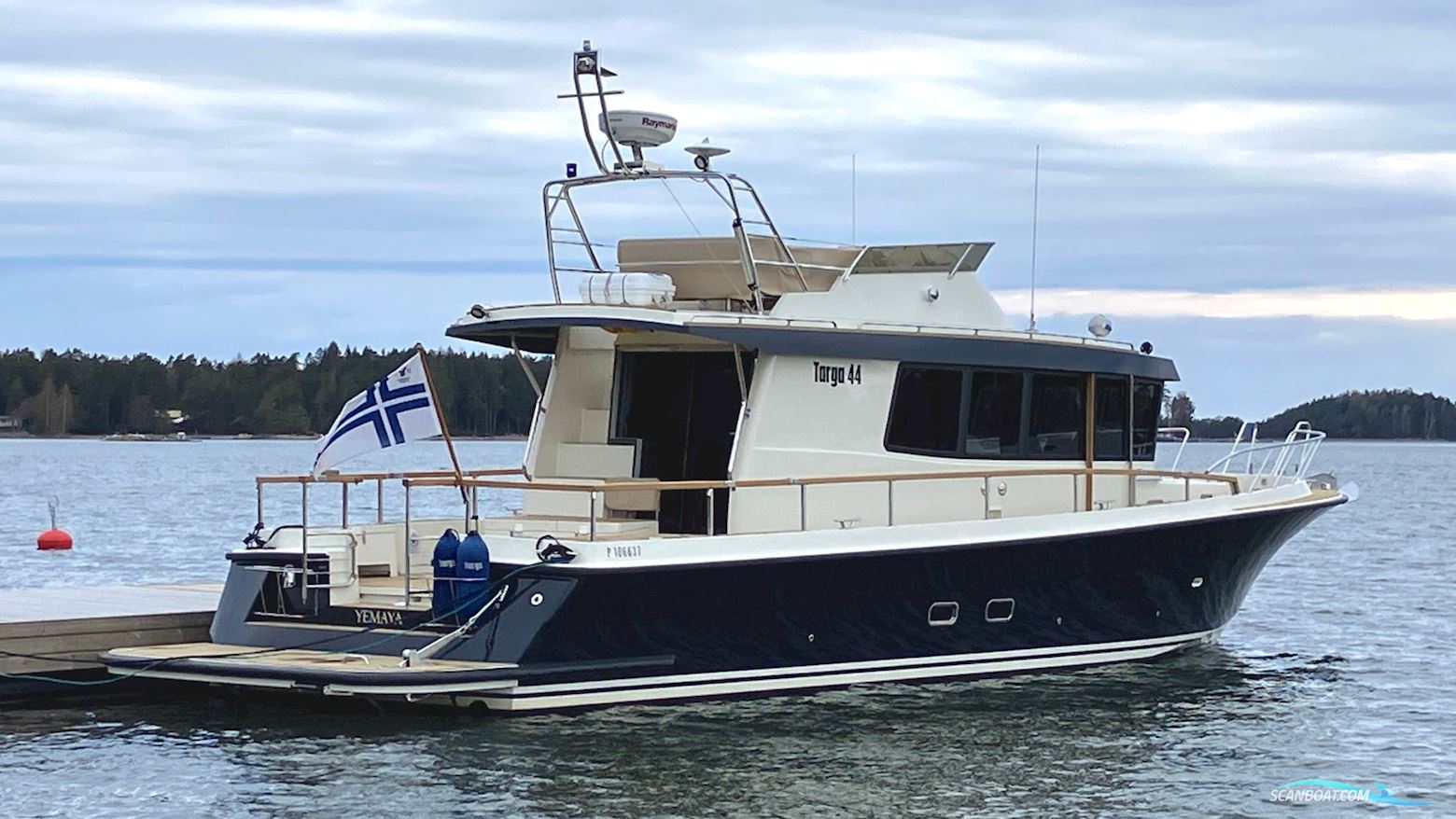 Targa 44 Motorboot 2016, mit Volvo Penta IPS 600 motor, Finland